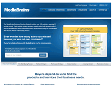 Tablet Screenshot of mediabrains.com